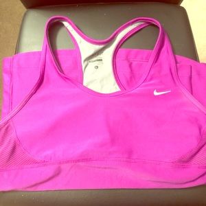 Nike pink/purple workout top